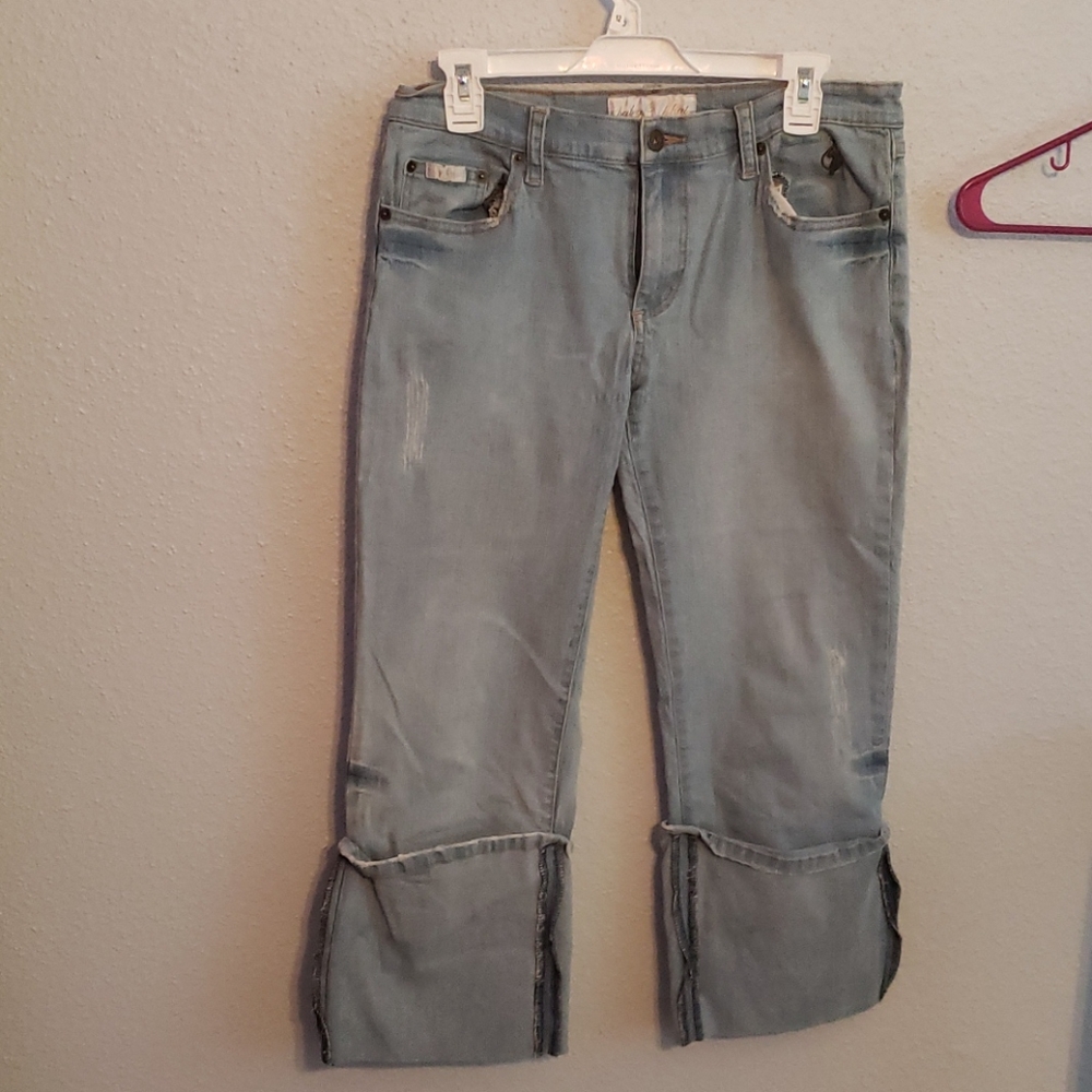 cropped Baby Phat jeans